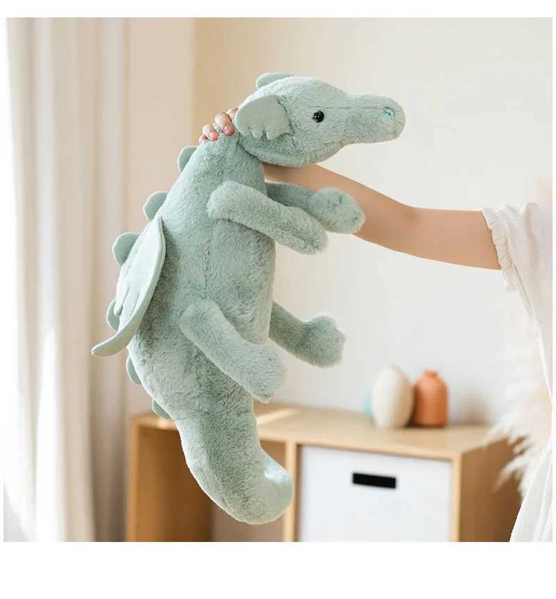 Large Flying Dragon Plush Stuffed Restic Sky Dragon Sle Viral Kaii Soft Toy Big Hugging low Gift C251202