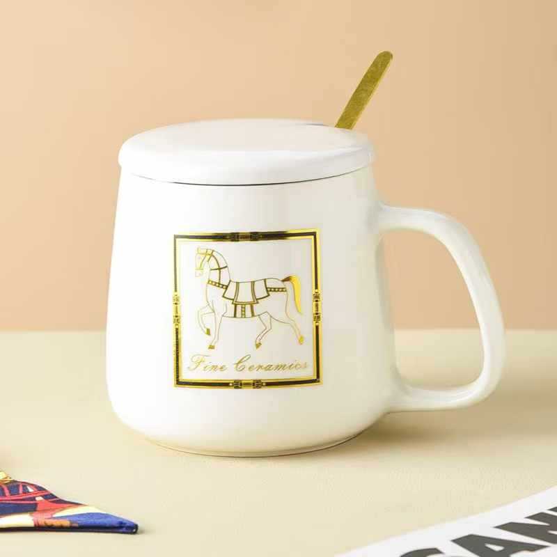 Luxury Cup Phnom Penh Mug Gift Box Set Coffee Mug Couple Ceramic Souvenir Wedding Bridal Lover's Gifts 250818