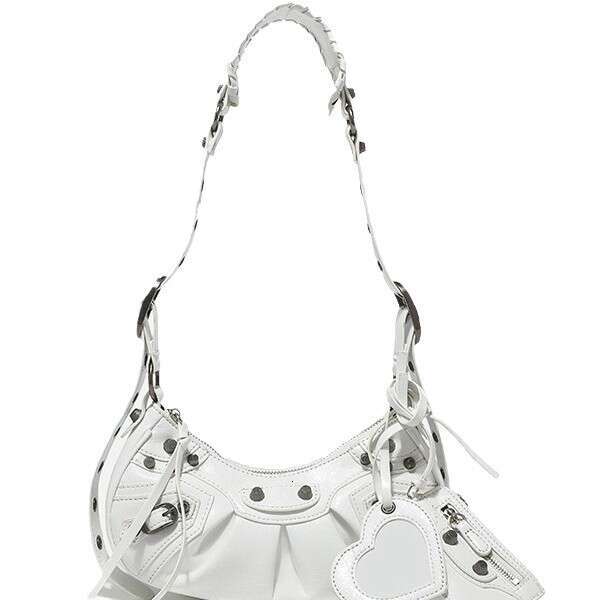 Designer Bag Tote Bag Shoulder Bag Paris Motorcycle Three In One Niche High End Crescent Hot Girl Underarm Rivet Crossbody Bag For Women