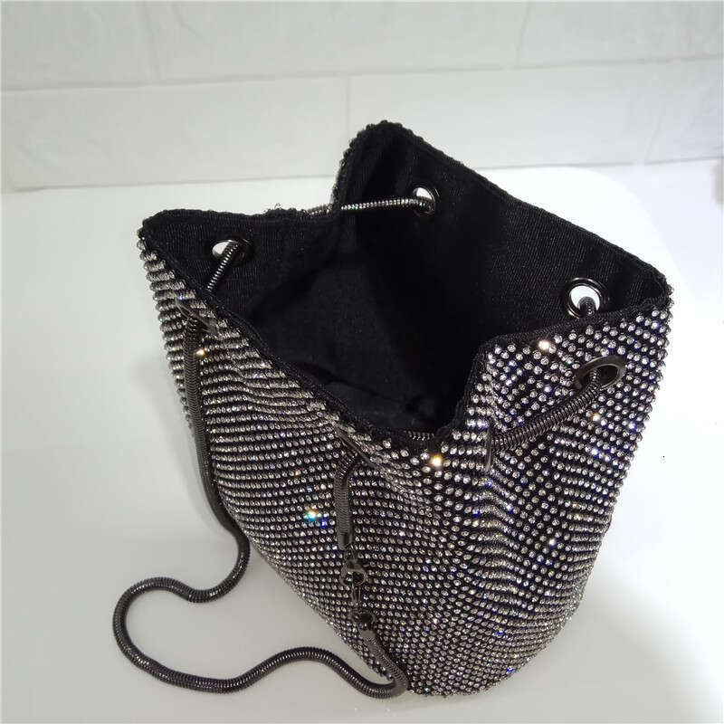 Designer Bag Tote Bag Shoulder Bag Muling New Casual Rhinestone Bucket Crossbody Fashion Inlaid Diamond Women S Single Shoulder Small Bag