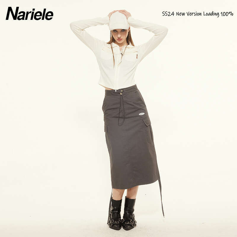 Solid Color Double Zipper Design Long Sleeve T-Shirt For Women Spring New Trendy Brand Shorts Hot Girl Top B3