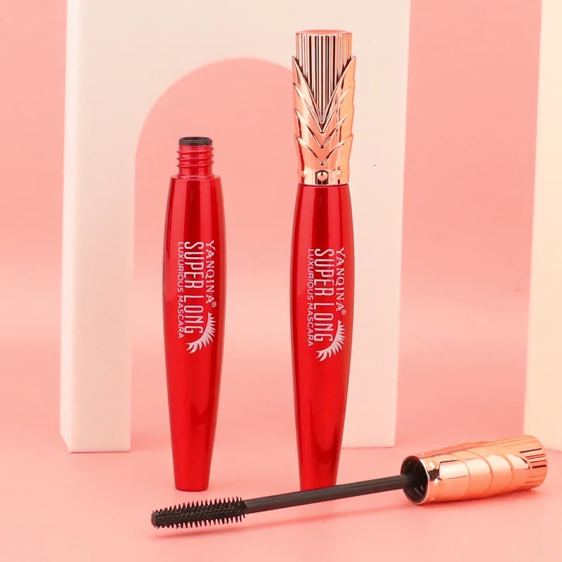 4D Silk Fiber Lash Mascara 2 In 1 Mascara Waterproof Lengthening Cosmetics Eye Mascara Ship Lashes Curling Thick Eye Makeup 250818