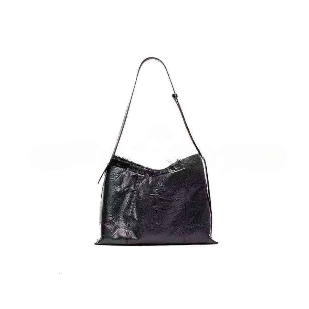 PECO City Hobo Soft Leather Cowhide Tote Fashion Crossbody Large Capacity Commuter Underarm Women's Bag