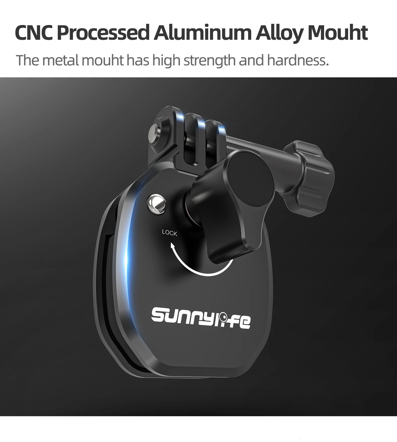 Motorcycle Windshield Mount Clamp Aluminum Clip For GoPro 13 12 Insta360 X5 Ace For DJI Osmo 360/Action 5 Pocket 3 Accessories 250813