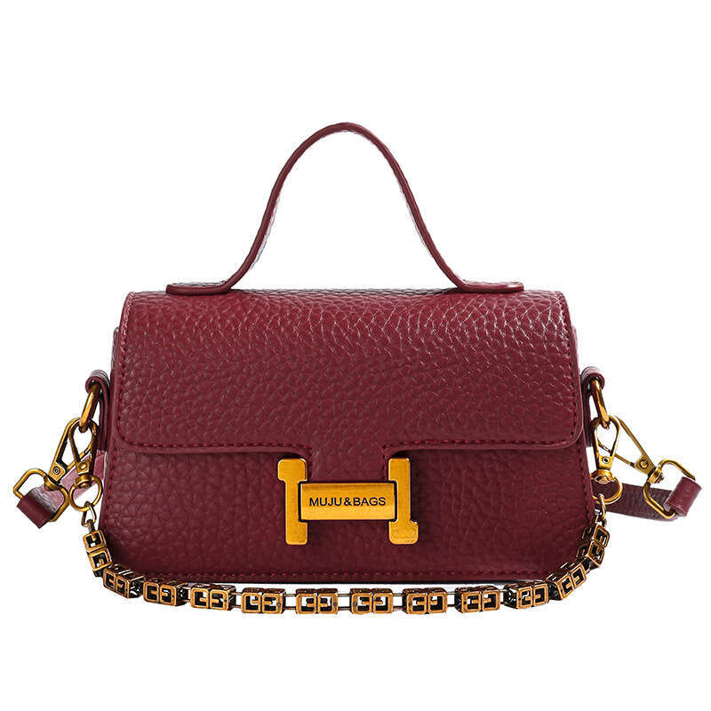 Lock goyardbag Buckle for Women Designer Bags 2025 New Multi-layer Small Square Single Shoulder Handheld Lychee Pattern Crossbody Bag Luxury