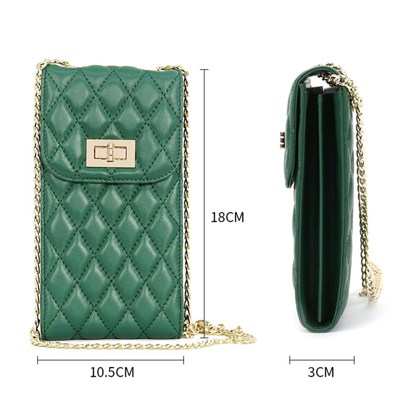 Free shipping designer Korean Version Top Layer Sheepskin Versatile Crossbody Bag for Women Summer Large Capacity Phone Bag Ladies Fashion Vertical Sh