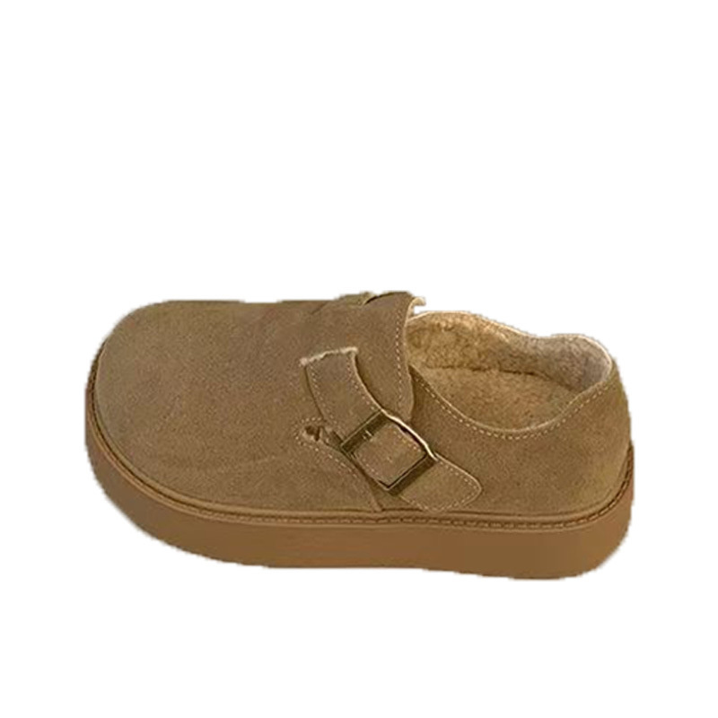 new Free delivery designer woman cotton boots Cotton shoes with added fleece for warmth and anti slip worn externally