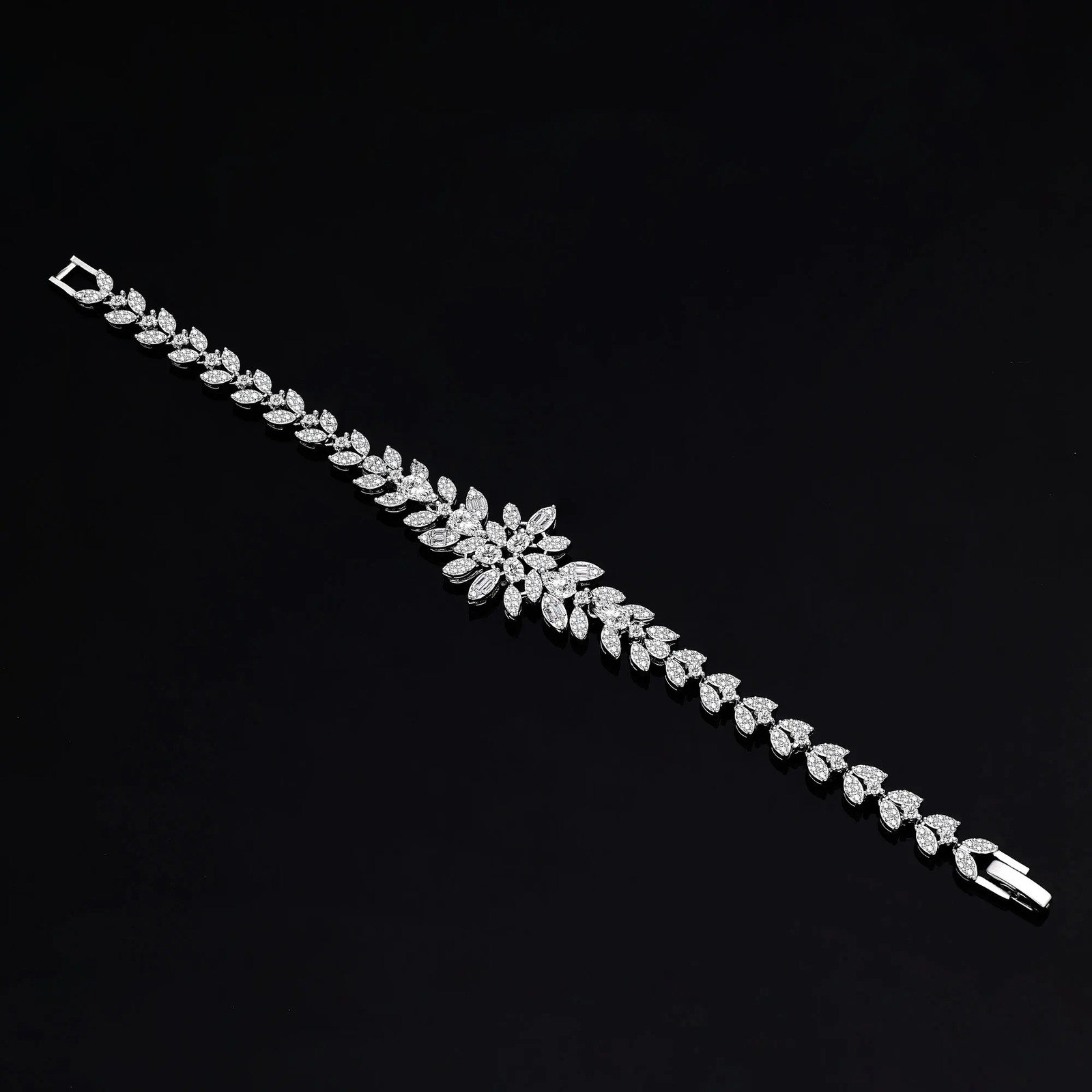 4 Pieces Super Cubic Zirconia Bridal Jewelry Set Nigeria Dubai Jewelry Set Bridal Accessories 250815