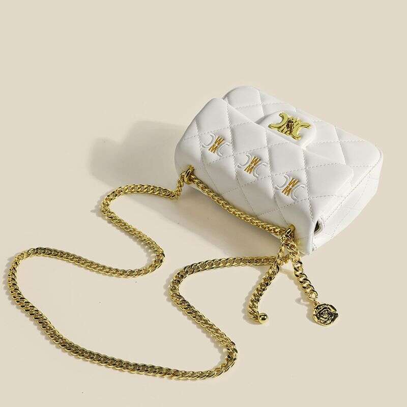 2024 New Fashionable Sun God Yinran Soft Lingge Chain Underarm Bag, High Quality Single Shoulder Crossbody Bag