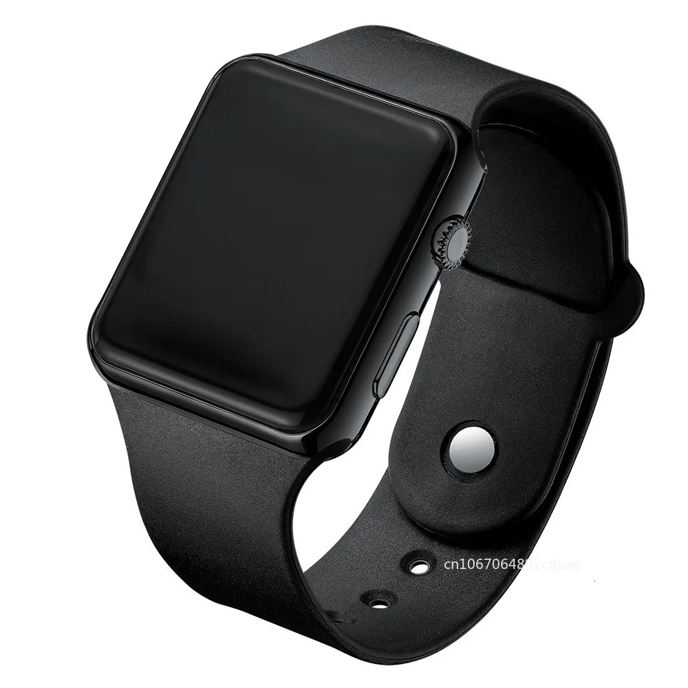 Motion Watch LED Electronic Digital Watch for Women and Men Silicone Band Watchs Wristwatch Clock Relogio Feminino 250819