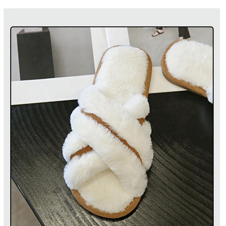 hot Free delivery designer Women cotton mop Mao slippers simple decoration warm slippers for home and outdoor use