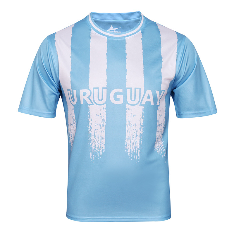 Italy Turkey Ukraine Uruguay fans jerseys breathability