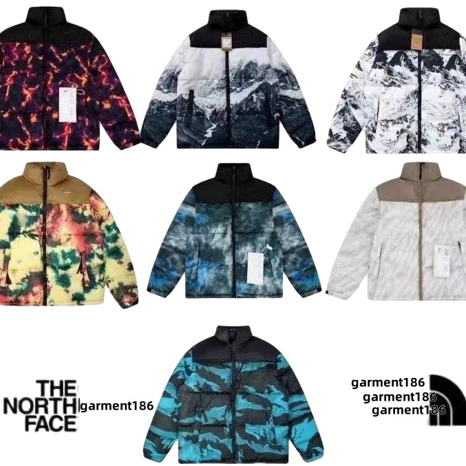 Mens designer down Jackets northes Winter Parka puffer Jackets Women Winter fashion printing Coat Couple Thic warm Jacket Warm Thick Coats 701 c77