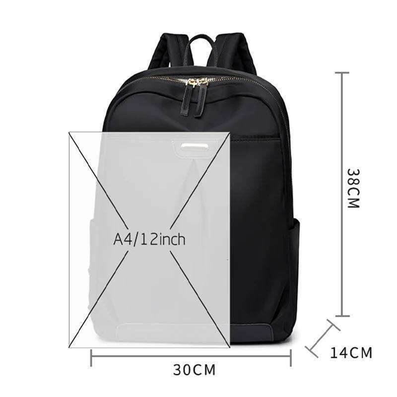 Fashion Rucksack Women High Quality Waterproof Nylon Backpack Purse Large Capacity School Big Bagpack For Girls Shoulder Bag