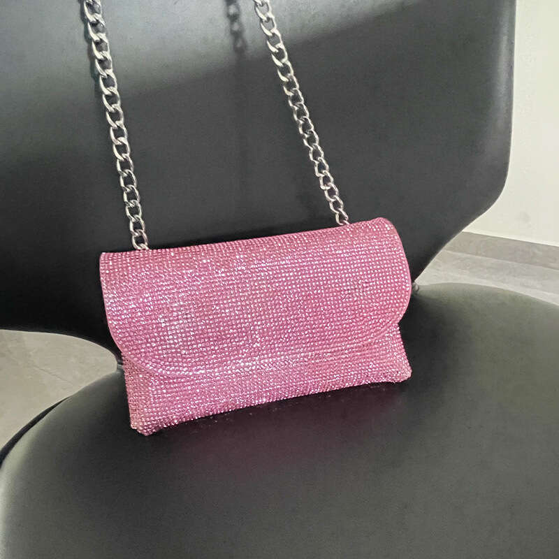 Designer Bag Tote Bag Shoulder Bag Party Sparkling Diamond Chain Single Shoulder Evening Small Square Bag Niche Mini Fashion Clutch For Women