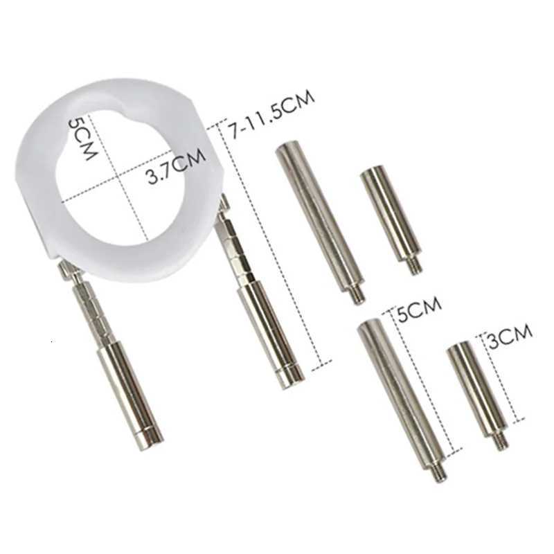 Bending Correct Penis Pump Extender Enlargement Stretcher Tension Traction Exerciser with Vacuum Cup Sex Toys Men Dick EnhancerXJ250819