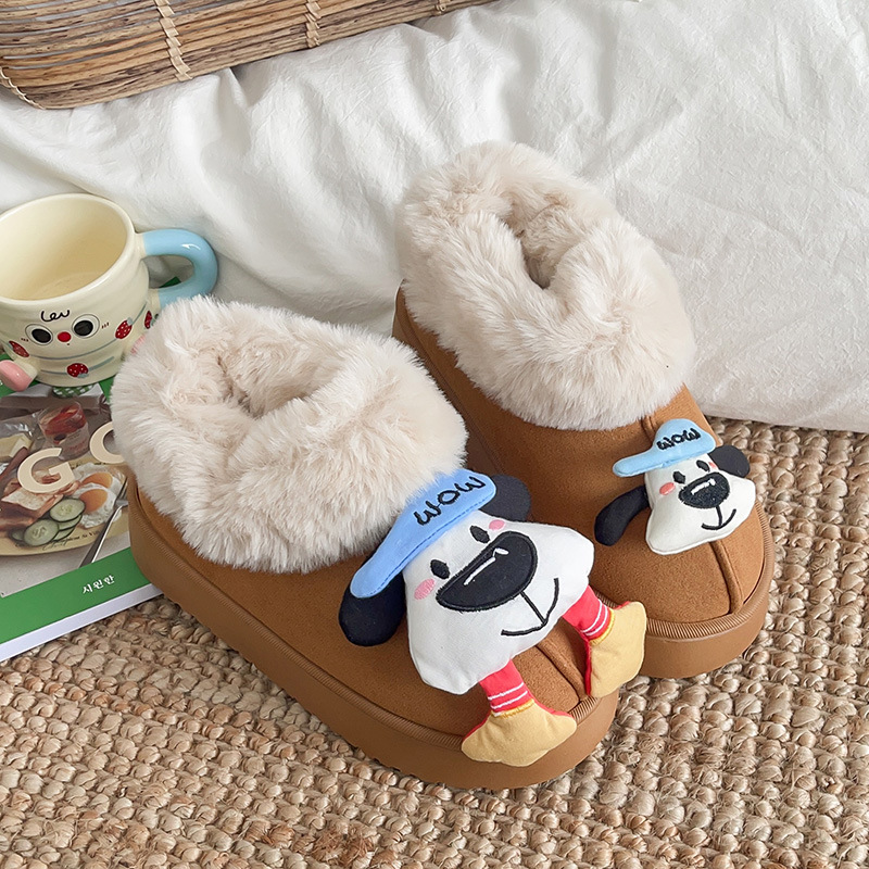 new Free delivery designer woman cotton boots Fashionable snow boots with fleece for slimming and comfortable warmth