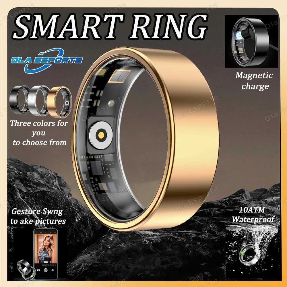 2025 New Smart Ring 10ATM Waterproof Camera Video Control Heart Rate Health Monitor Multi Sport Modes GPS Tracking For Men Women W250819