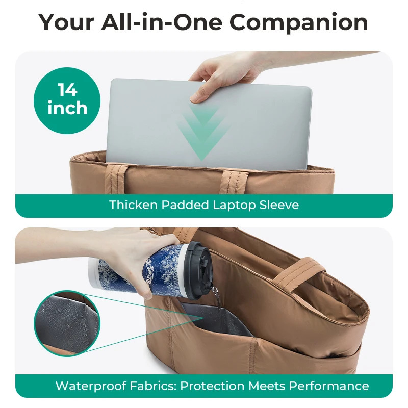 BAGSMART Tote Bag 2025 Original Bags Travel Womens Bag Large Capacity School College Hand Bags for Ladies 250814