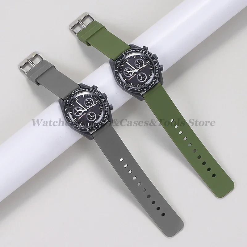 Soft Silicone Watch Band 10/12/14/15/16/18/20mm 21mm 22mm 24mm Quick Release Strap for for Universal Bracelets Belts 250818