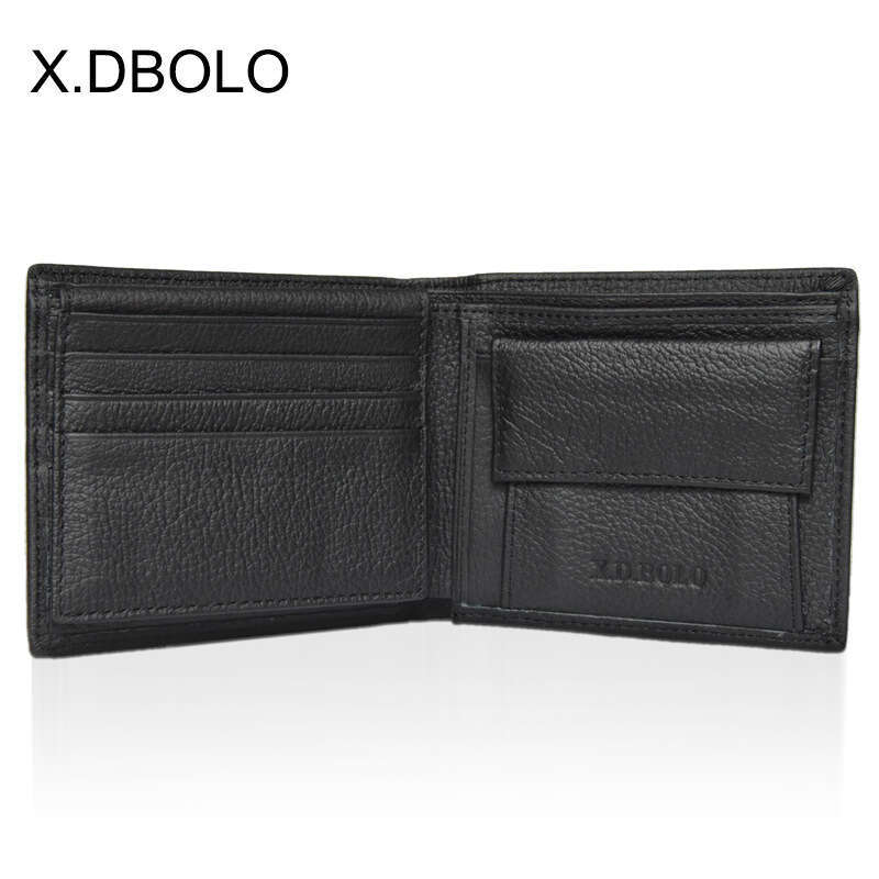 Fashion Casual Soft Leather Men's Wallet Short Coin Purse Multi-Functional Money Clip designer wallet B5 B5