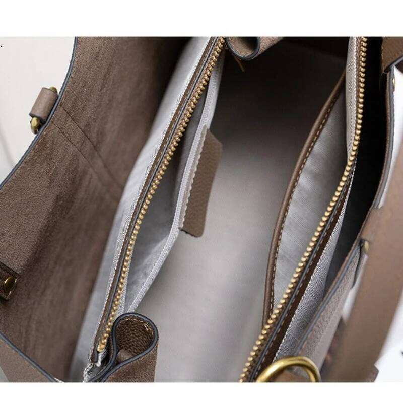 New Fashion Women Work Handbags Genuine Ladies Shoulder Bags Female Brand Real Natural Leather Crossbody Tote Bag