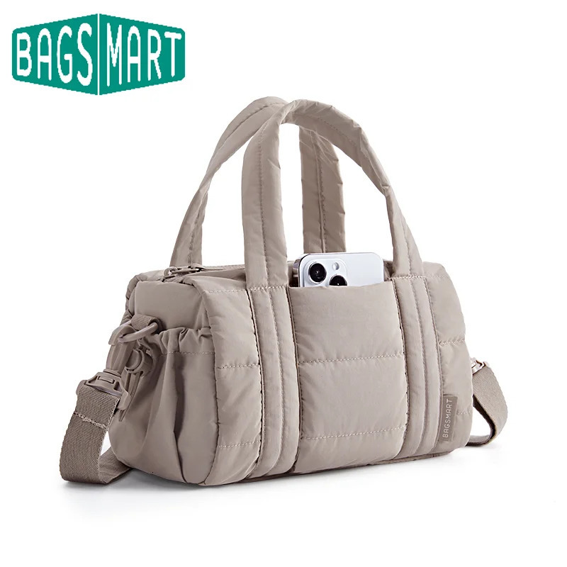 BAGSMART Hobos Crossbody Bag for Women Large Capacity Casual Shoulder Bags Multifunctional Lady Handbag Sport Travel Bag 250814