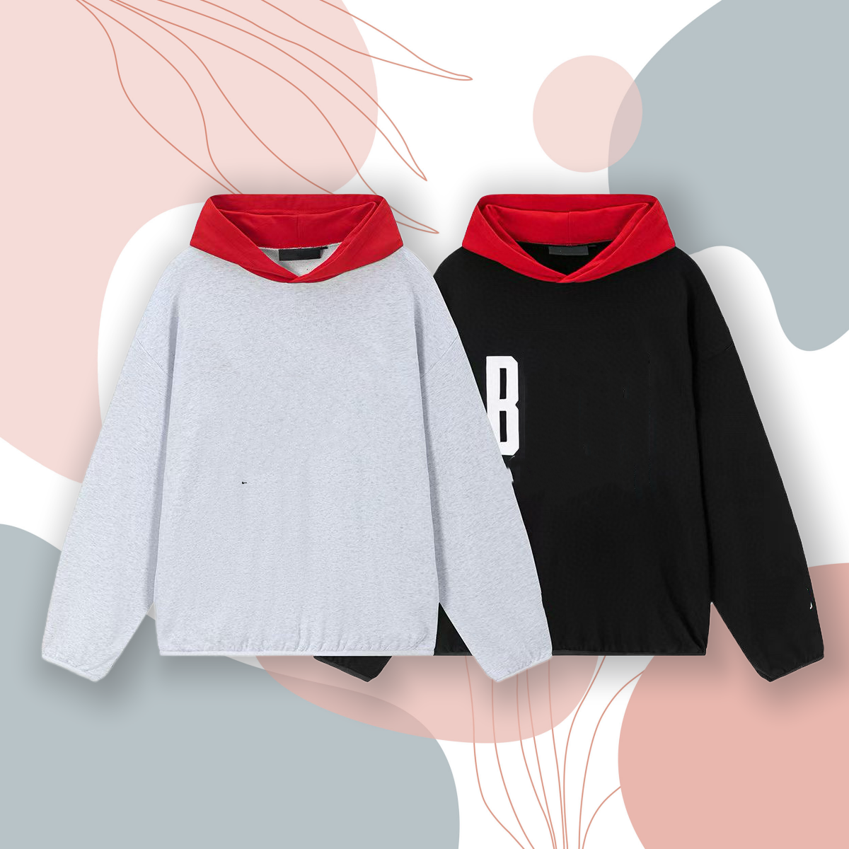 Versatile Cotton Blend Hoodie - Ideal for Casual Layering