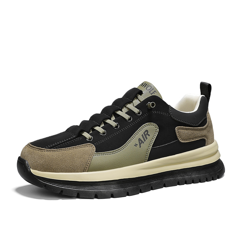 Men's summer fashion dad shoes 2025 new soft sole breathable sports running shoes men's retro versatile casual shoes