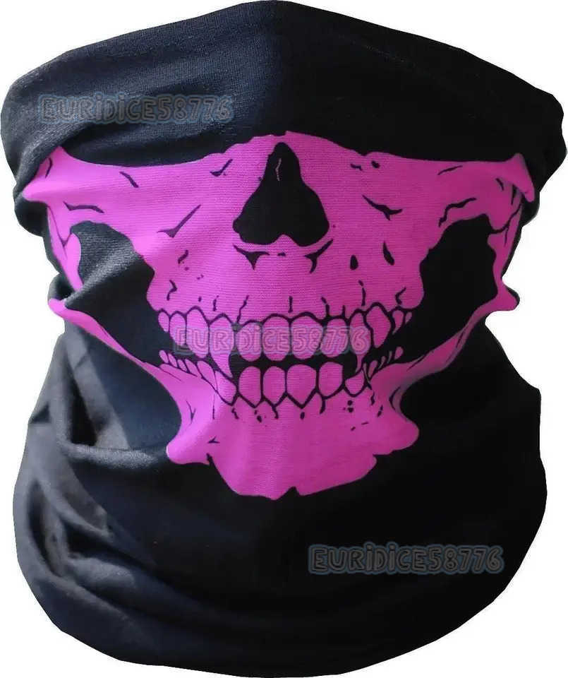 1Pc Outdoor Sports Warmth Riding Mask Halloween Multi-function Hood Variety Skull Seamless Turban Magic Turban Riding Mask H250819
