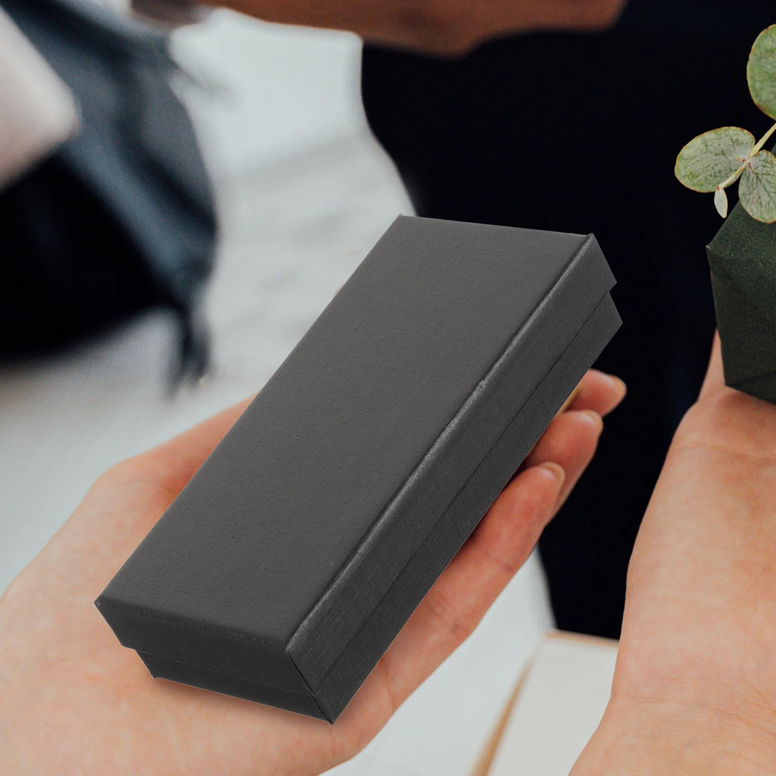 5pcs Single Watch Box Paper Wristwatch Display Case With Sponge Cushion Jewelry Gift Packaging Box Organizer 250819