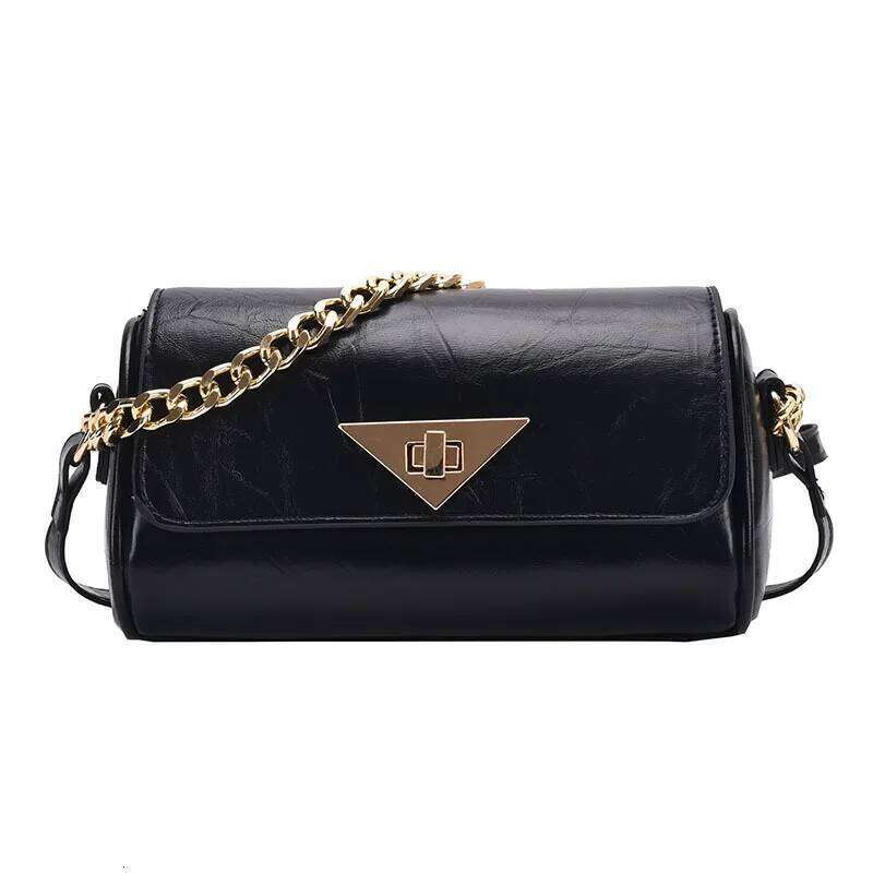New Retro Fashion Small Square Bag High End Design Simple Versatile Shoulder Messenger
