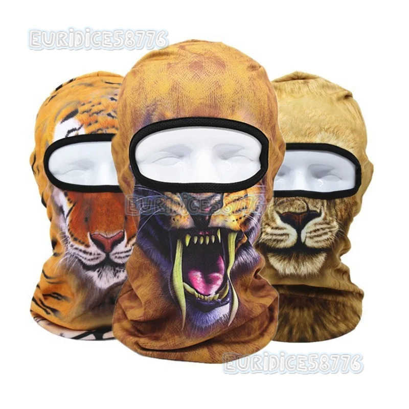 3D Cat Balaclava Motorcycle Cute Full Face Hood Mask Skiing Snowboard Hat Helmet Liner Biker Face Gorras Cycling Headgear Hat H250819