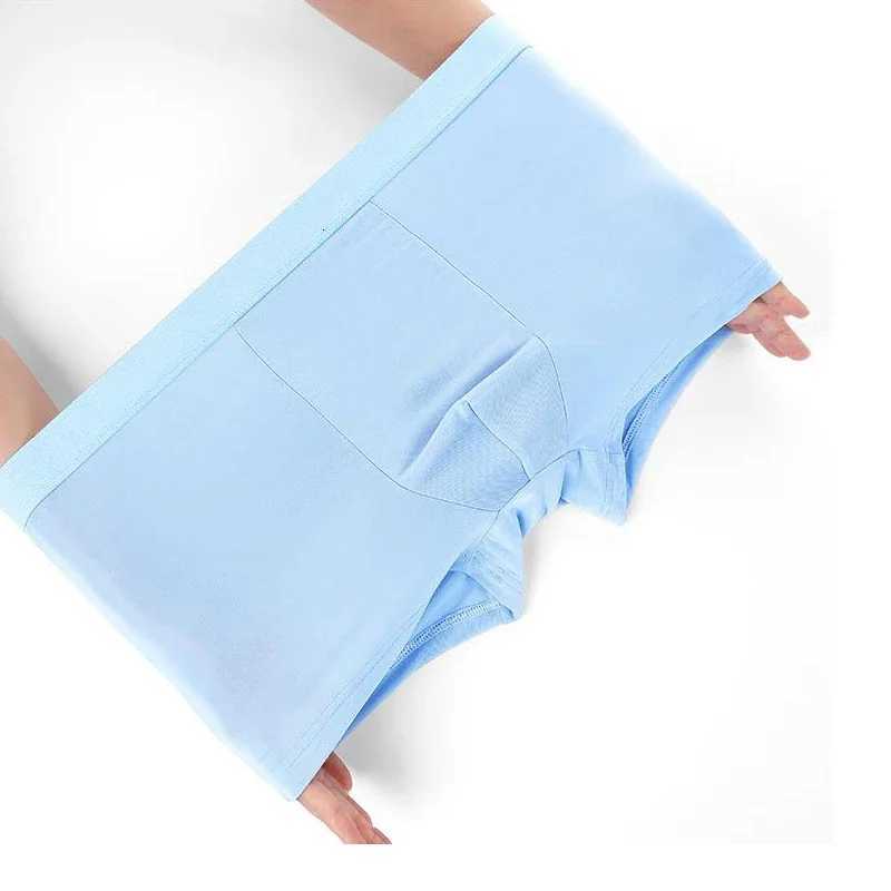 4PCS Mens Underwear Boxers Shorts Antibacterial Cool Soft Breathable Ice Silk Smooth Ventilate Fashion Colors Mixing XL 3XL 4XL W250819