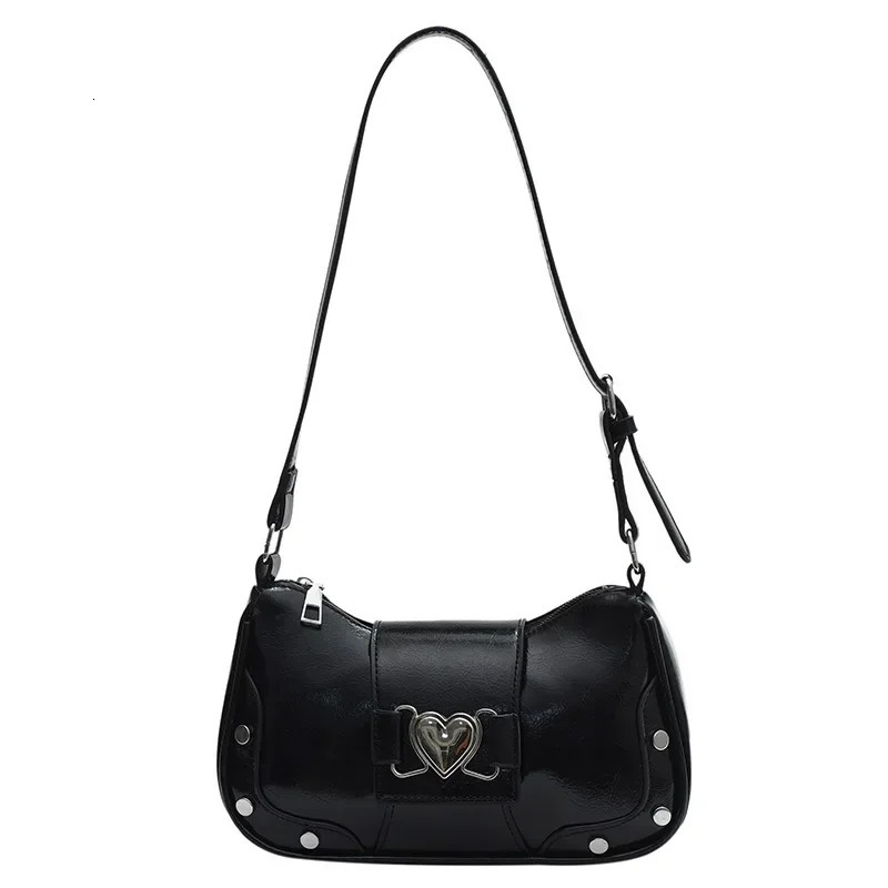 Fashion Women Shoulder Bag Y2K Armpit Bag Bolsos Pleated Underarm Bag Solid Color Messenger Bags Hobos Handbags 250818