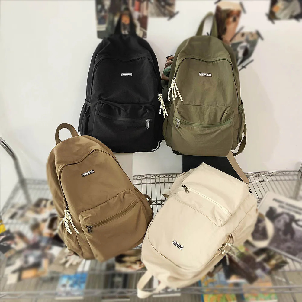 2025 Foldable Backpack for Women Large Capacity Backpack Simple Korean Version Computer Backpack250813