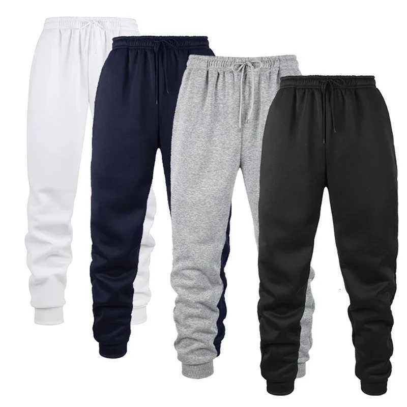 For Men Autumn and Winter Casual Jogging Pants Fleece Sweatpants for Soft and Comfortable Workout W250819