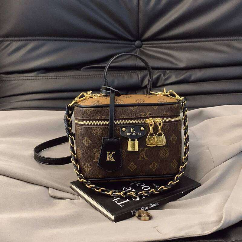 Designer Leather Crossbody For Women - Classic Elegant Shoulder Handbag Purse Tote Messenger Bag