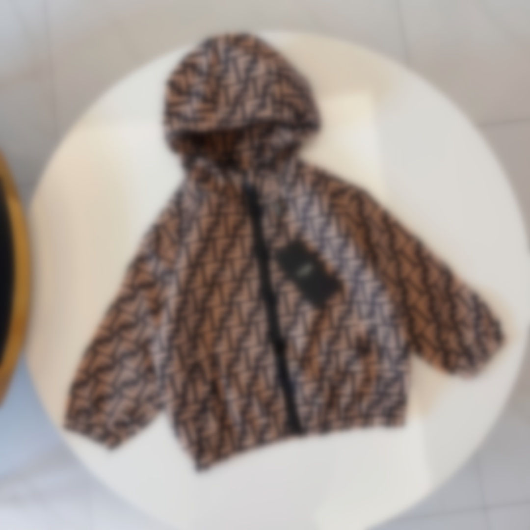 baby jacket hoodies kid hooded kids designer clothes luxury fasion Autumn winter Outdoor clothing streetwear warm wind resistant handsome girl boy school jackets