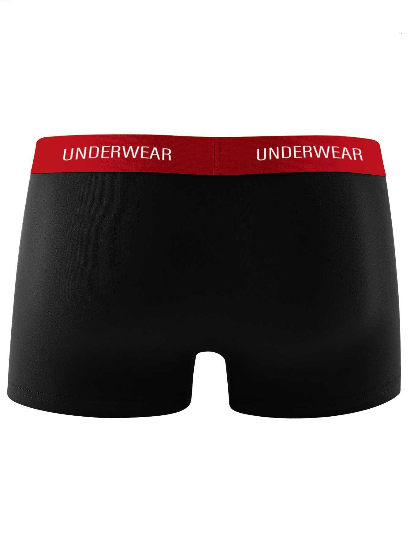 5 Pieces Mens Underwear Soft Comfortable Friendly Mens Boxer Briefs Fashionable Personality Simple Classic High-End Mens Underpants W250819