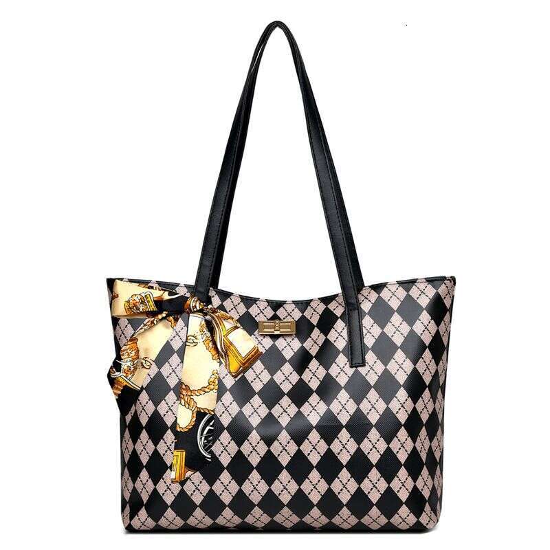 New Ladies Fashion Korean Style Casual Mother Large Capacity Portable Shoulder Tote Bag Dropshipping