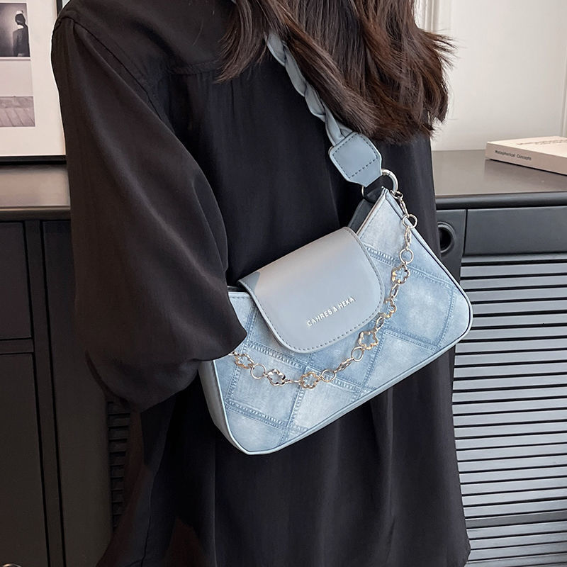 2025 autumn fashion niche women's handbag summer new texture crossbody bag popular shoulder armpit bag women's crossbody bag designer bag wo