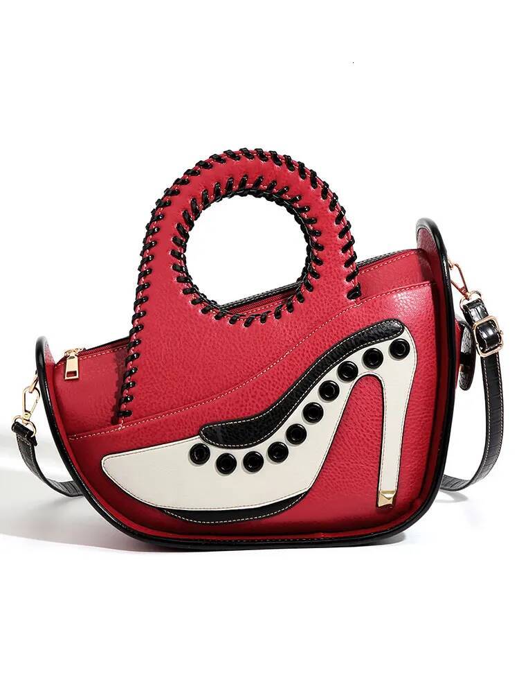 Woman Shoulder High-End Leather Purse Large Capacity Shopping Bag Fashion Designer Women's Top Handle Handbags Crossbody