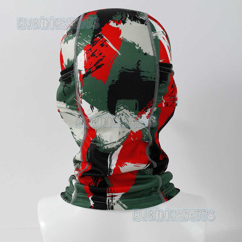 Outdoor Dustproof Sunscreen Camouflage Mask Bicycle Motorcycle Riding Headgear Tactical Camouflage Headgear H250819