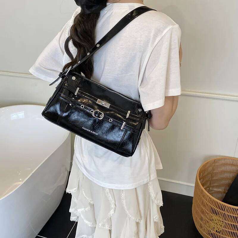 Designer Luxury New Arrival Women S Leather Strap Tote Spacious Underarm Design Multi Purpose Commuter Bag For Fashionable Lifestyle