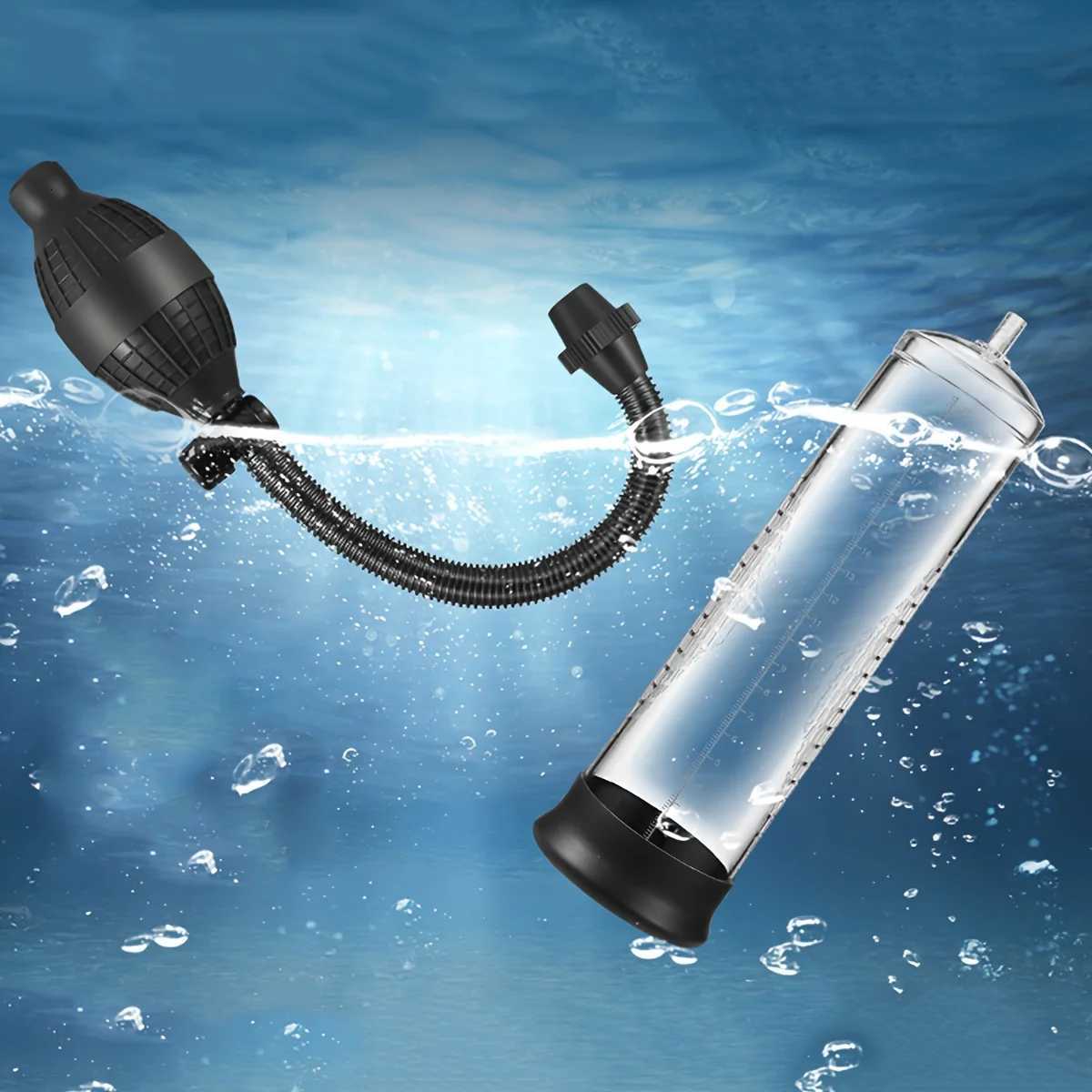 Sex Toys For Men Vacuum Penis Pump Manual Vacuum Pump Universal Size Negative Pressure Vacuum Pump Penis Extender Adult Sex Toys XJ250819