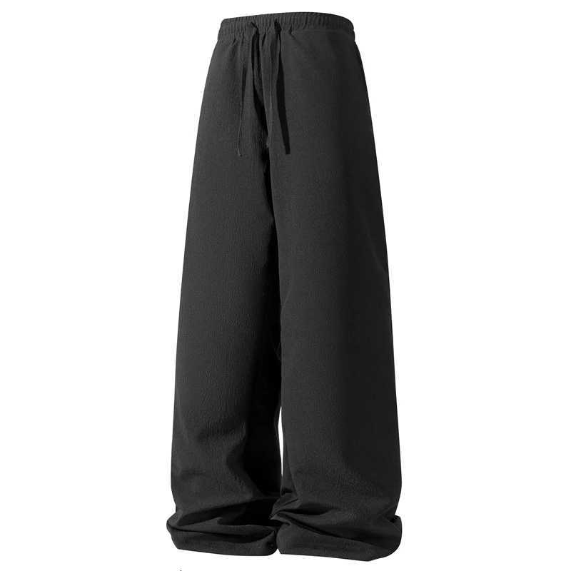 New Mens Breathable Sweatpants Fashion Solid Color Cotton Casual Pants Joggers Streetwear Loose Lightweight Thin Pants Men W250819