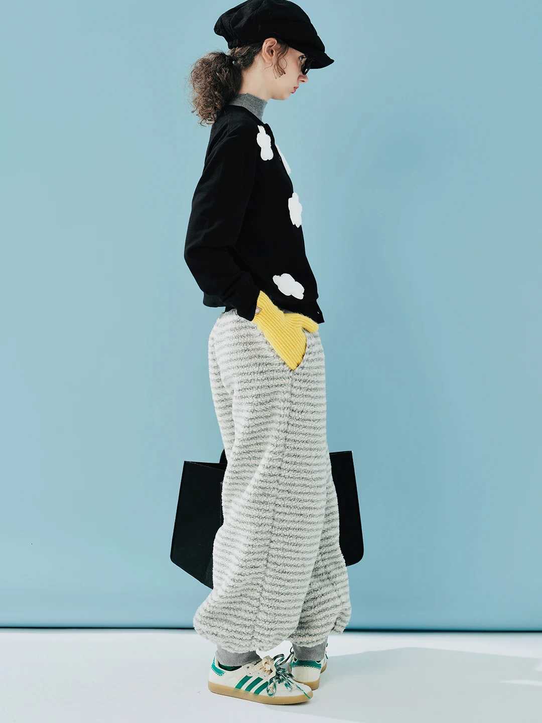 2024 Autumn/Winter Japanese Literary Hairy Flower Sweater Womens Cardigan 2456 XJ250819