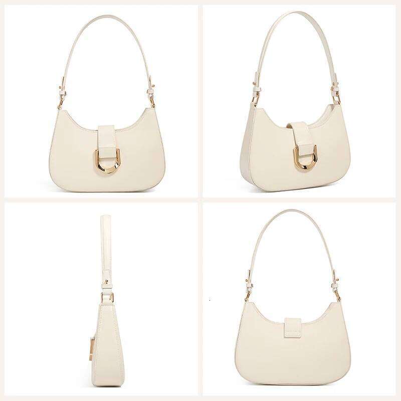 Women S Underarm Saddle Girls Designer Joker Shoulder Messenger Bag Ladies Daily Using Split Leather Handbag