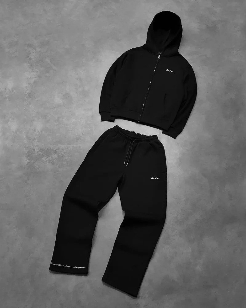 Y2k Men Clothing set Street retro Gothic tracksuit Harajuku Trend Hip Hop personality pattern embroidery oversized 250818